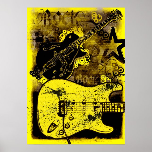 Rock'n'Roll Poster (Vorne)