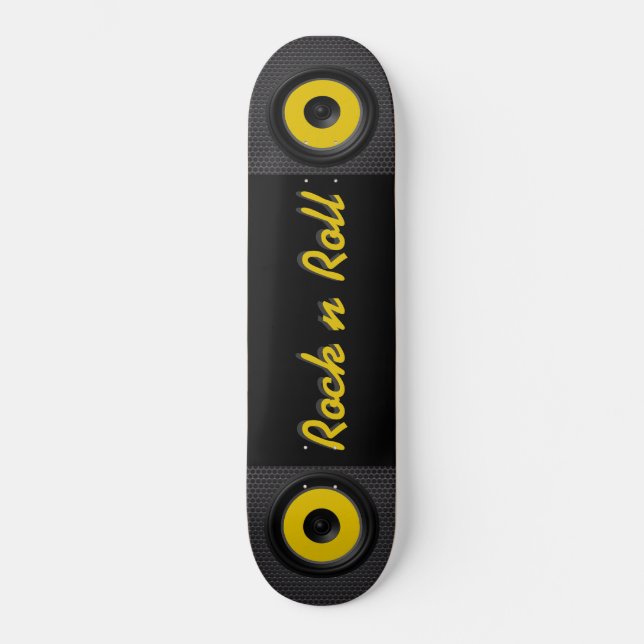 Rock'n'Roll Skateboard (Vorderseite)