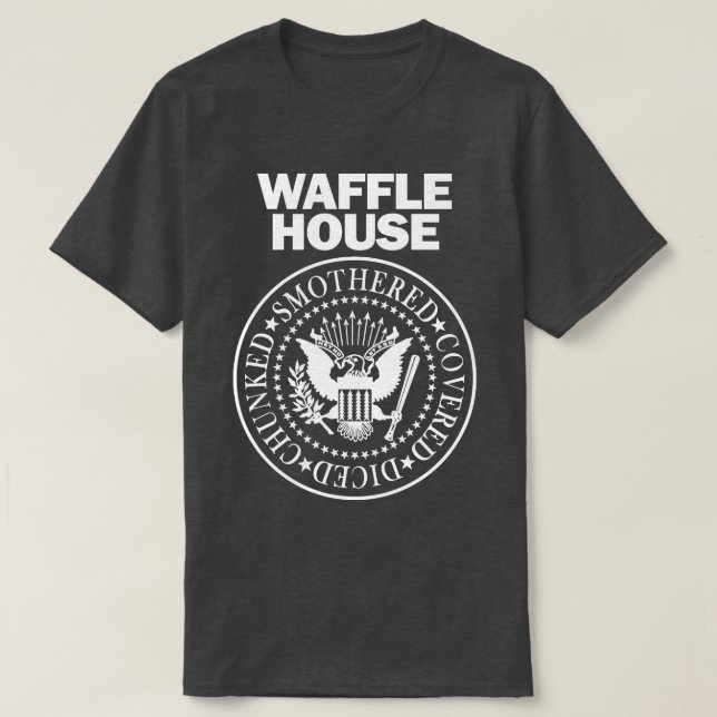 Rock'n'Roll x Waffle House Phone Case T-Shirt (Design vorne)