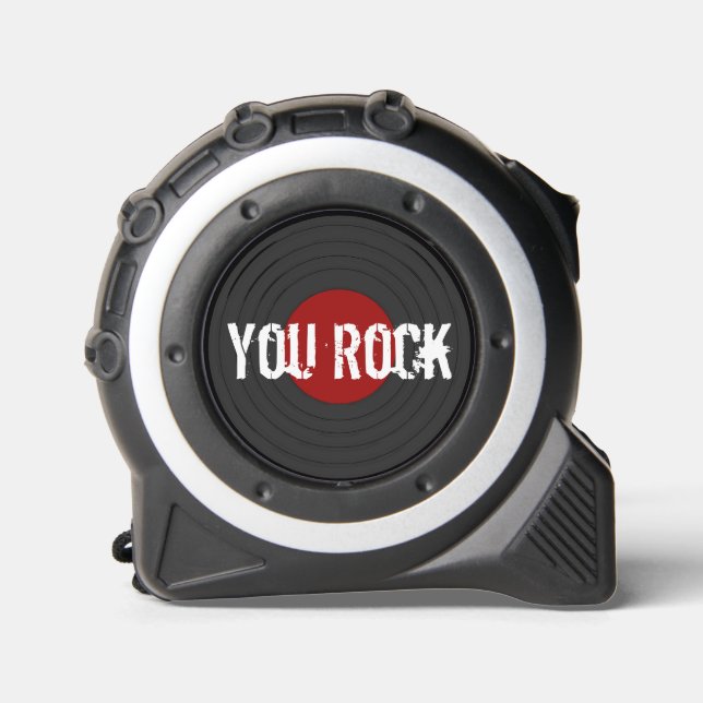 ROCK'N'ROLL YOU ROCK MAßBAND (Vorderseite)
