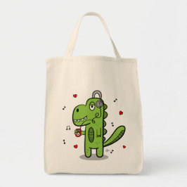 Rockosaur Dinosaurier-Lebensmittelgeschäft-Tasche Tragetasche