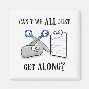 Rockpapier-Schere Magnet