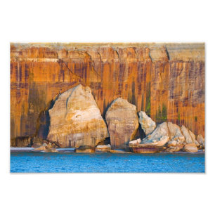 Rockplatten, Pictured Rocks National Lakeshore, MI Fotodruck