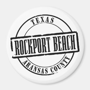 Rockport Beach Titel Magnet