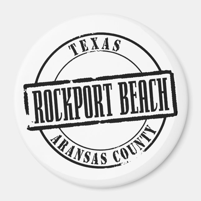 Rockport Beach Titel Magnet (Vorne)