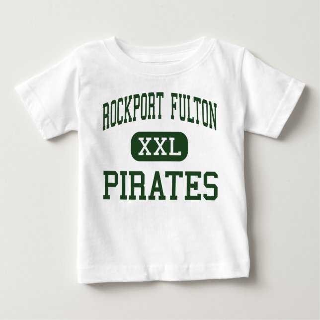 Rockport Fulton - Piraten - hoch - Rockport Texas Baby T-shirt (Vorderseite)