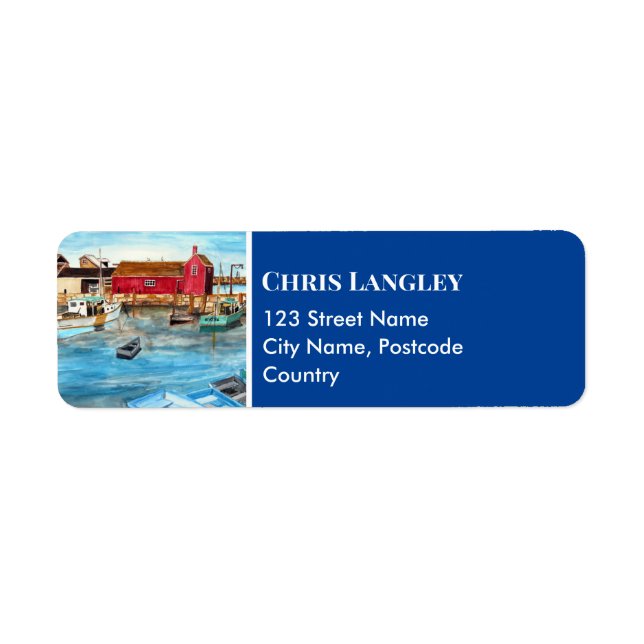 Rockport Harbor Massachusetts New England USA (Vorne)