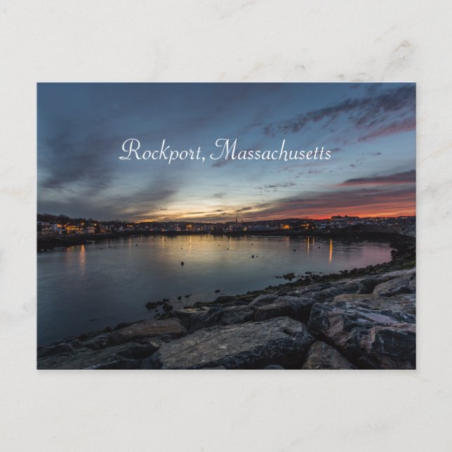 Rockport, MA Postkarte (Vorderseite)