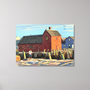 Rockport Motif #1 Impressionistische Leinwand