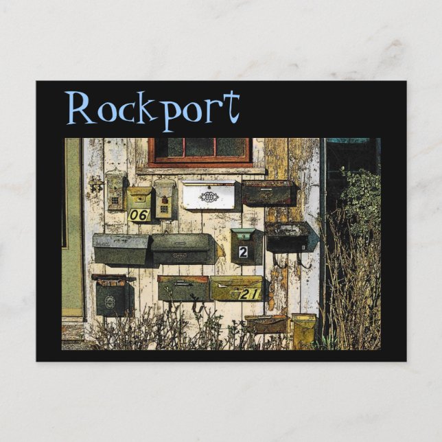 Rockport Postkarte (Vorderseite)