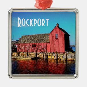 Rockport Verzierung Ornament Aus Metall