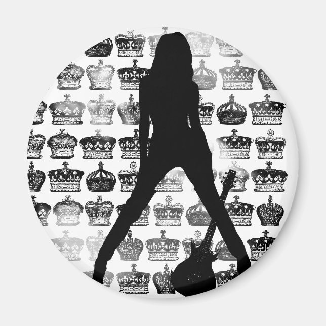 ROCKPRINZESS MAGNET (Vorne)