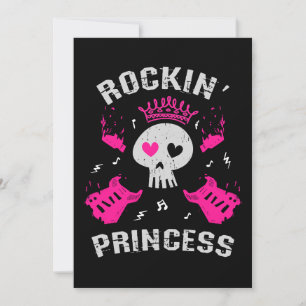 Rockprinzessin Einladung