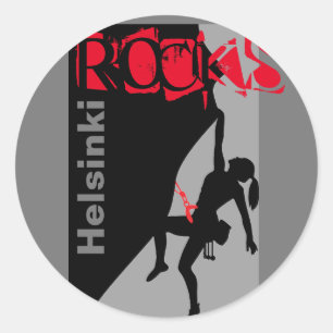 Rocks Classic Round Sticker