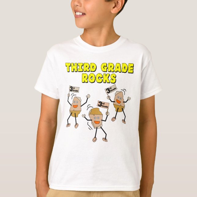 Rocks der dritten Klasse T-Shirt (Vorderseite)