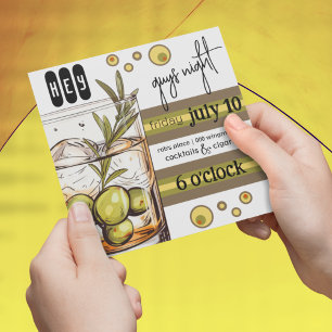 Rocks Glass   Oliven   TYP Einladung