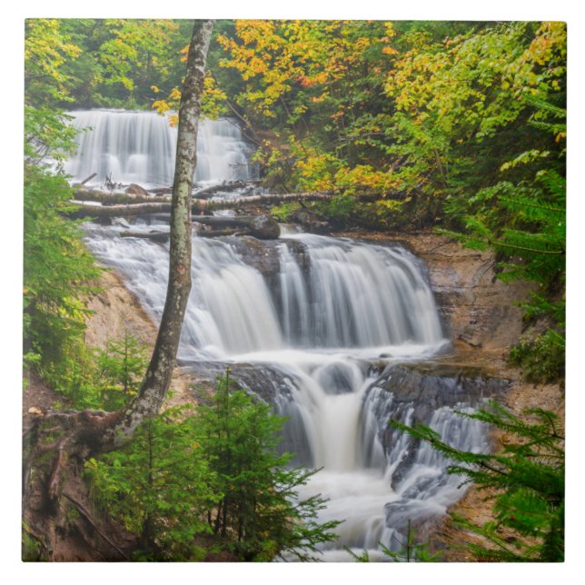 Rocks National Lakeshore, Sable Falls Fliese (Vorderseite)