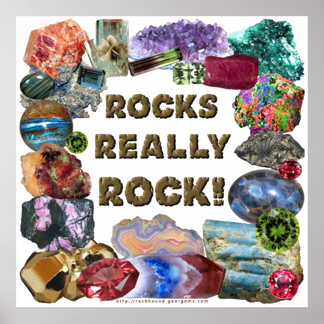 Rocks Really Rock Poster (Vorne)