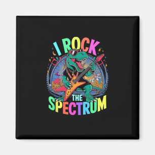 Rockstar Autismus Ich Rocke Das Spektrum Lehrer Re Magnet