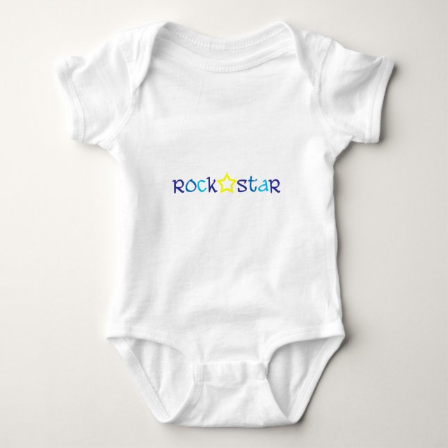 Rockstar Baby Strampler (Vorderseite)