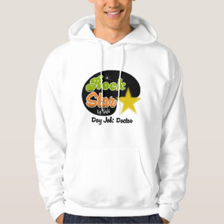 Rockstar bis zum Nacht - Tagesjob-Doktor Hoodie