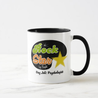 Rockstar bis zum Nacht - Tagesjob-Psychologe Tasse