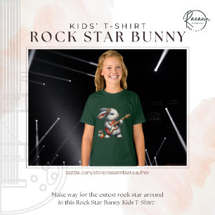 Rockstar Bunny Kids T - Shirt