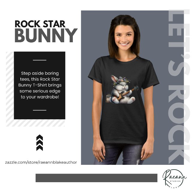 Rockstar Bunny T - Shirt (Von Creator hochgeladen)