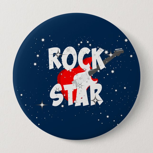 "Rockstar" Button (Vorderseite)