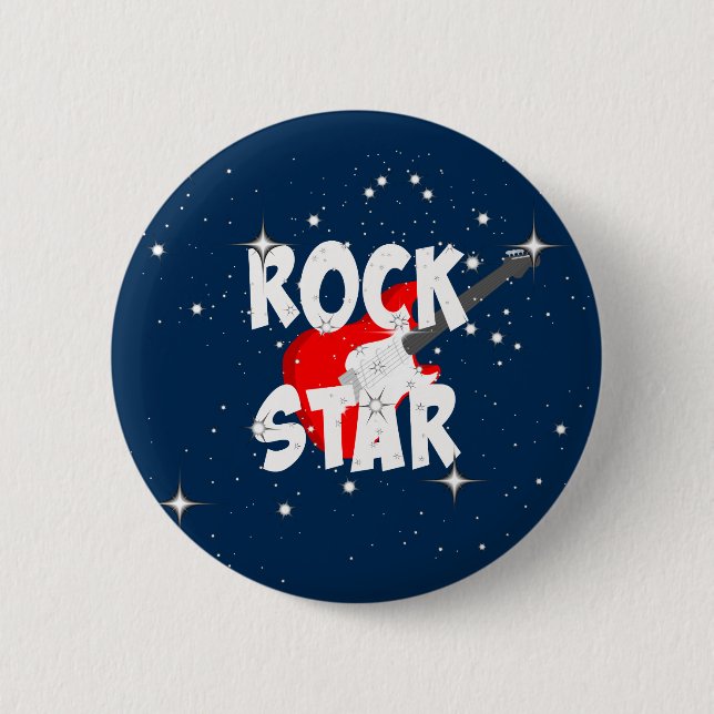 "Rockstar" Button (Vorderseite)
