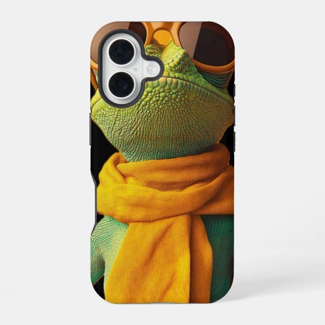 Rockstar Chameleon iPhone 16 Hülle (Rückseite)