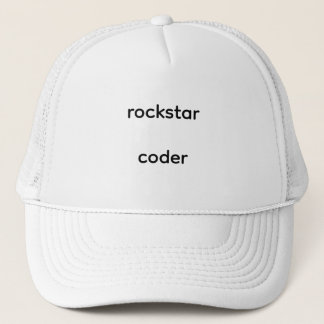 Rockstar-Coder-Hut Truckerkappe