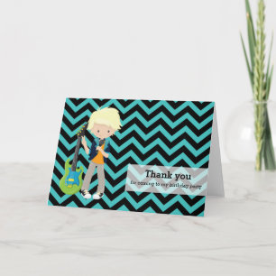 Rockstar danken Ihnen Dankeskarte