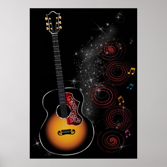 Rockstar -  Druck Poster (Vorne)