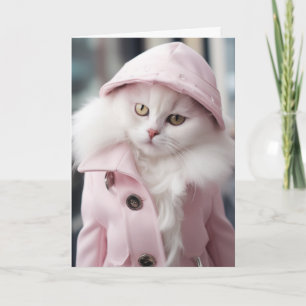 Rockstar-Ermutigung Cat-Grußkarte Karte