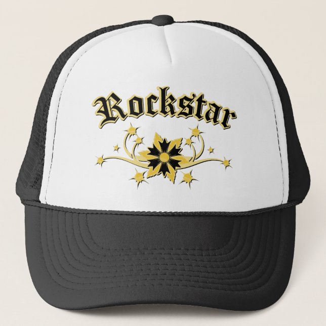 Rockstar Fashion Design Truckerkappe (Vorderseite)