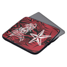 Rockstar Funktelegrafie-Neopren-Laptop-Hülsen