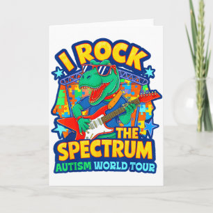 Rockstar I Rock The Spectrum Autismus-Welttournee- Karte