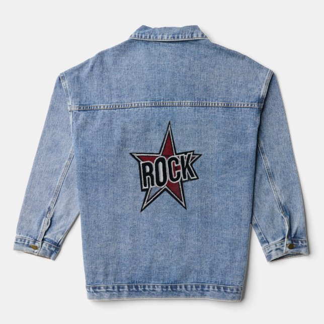 Rockstar Jeansjacke (Rückseite)