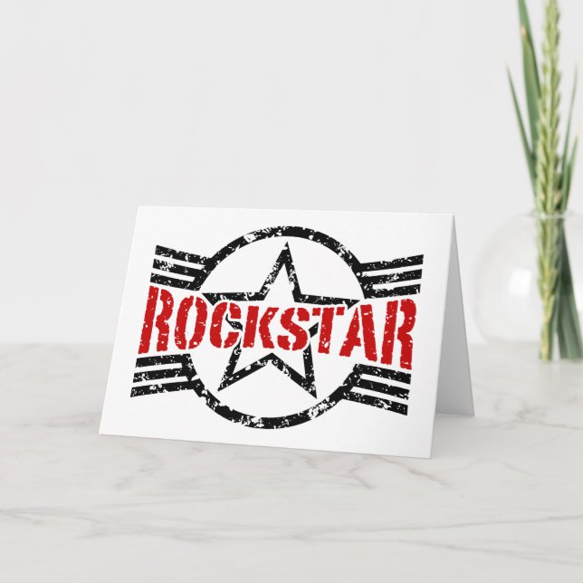 Rockstar Karte (Vorderseite)
