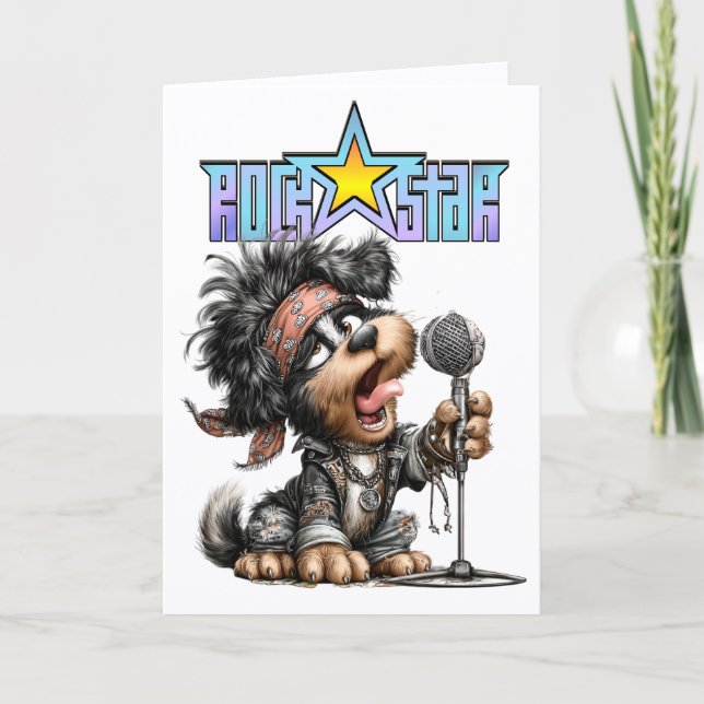 ROCKSTAR Karte (Vorderseite)