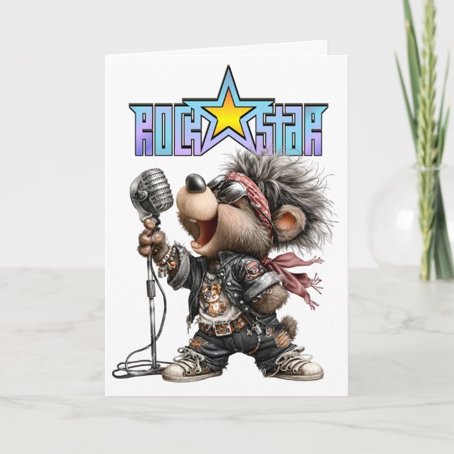 ROCKSTAR Karte (Vorderseite)