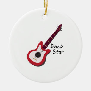 Rockstar Keramik Ornament