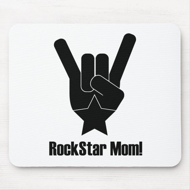 RockStar Mama! Mousepad (Vorne)