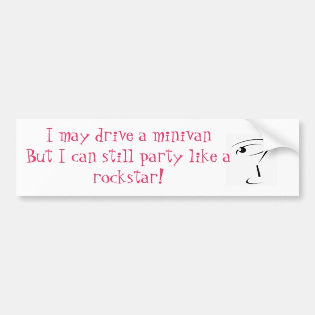 Rockstar Mehrzweckfahrzeug Autoaufkleber (Vorne)