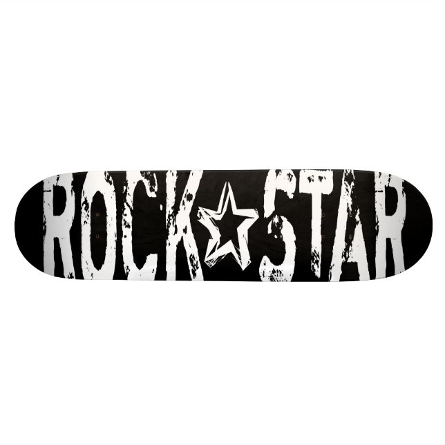 Rockstar Skateboard (Horizontal)