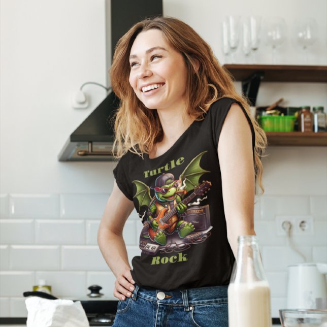 Rockstar Turtles Midnight Jam Session T-Shirt (Von Creator hochgeladen)
