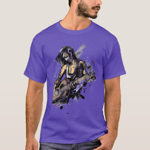 Rockstar Typ Gitarre spielen T-Shirt