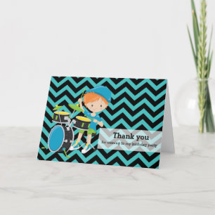 Rockstar Vielen Dank Dankeskarte