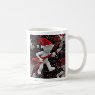 Rockstar Weihnachtsmann Tasse